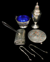 SILVER: SIX PIECES OF SERVING