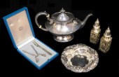 SILVER: SIX PIECES: STERLING G