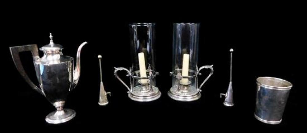 SILVER: SIX SILVER PIECES,