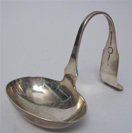 Silver soup ladle    curry &