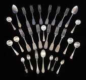 SILVER: STERLING FLATWARE AND
