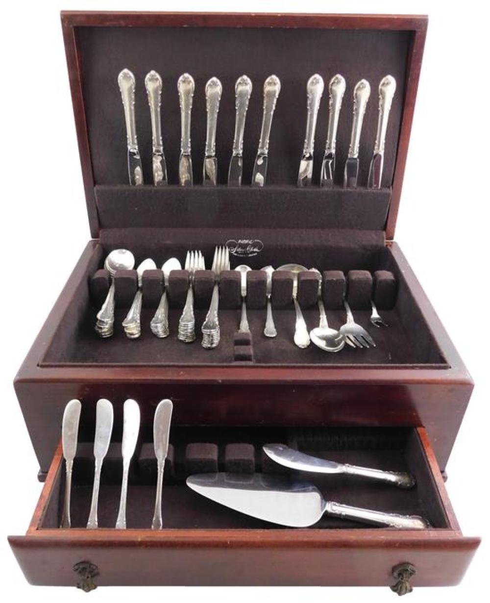 SILVER: STERLING FLATWARE, "LUNT