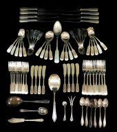 SILVER: STERLING FLATWARE, SEV