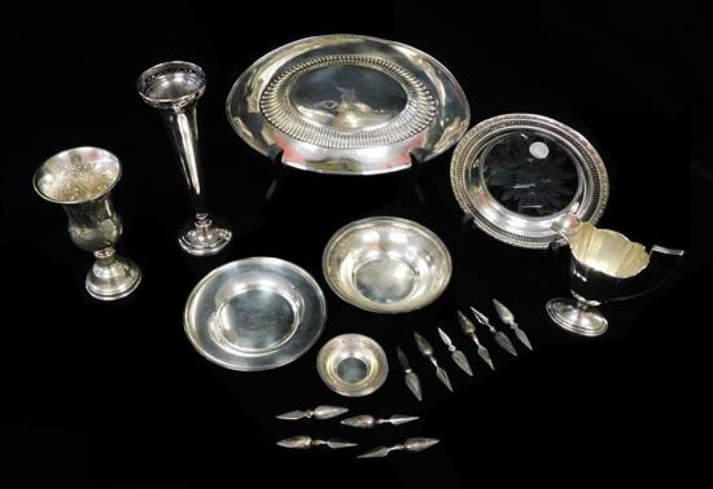 SILVER: STERLING HOLLOWARE AND