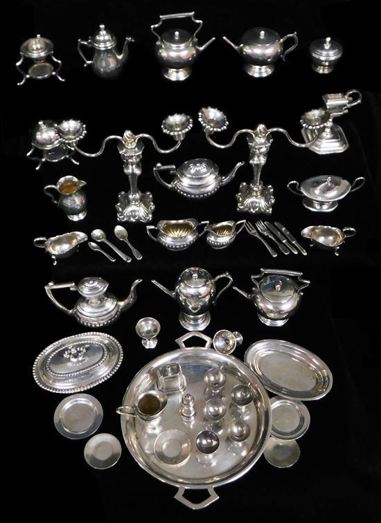 SILVER: STERLING MINIATURE TEA