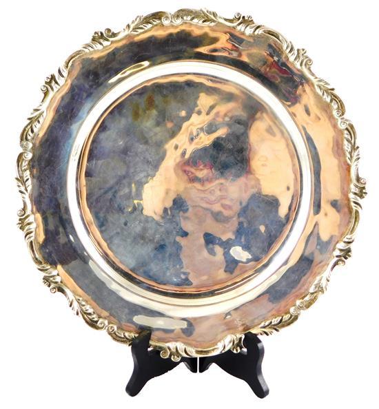 SILVER: STERLING PLATE, ROUND