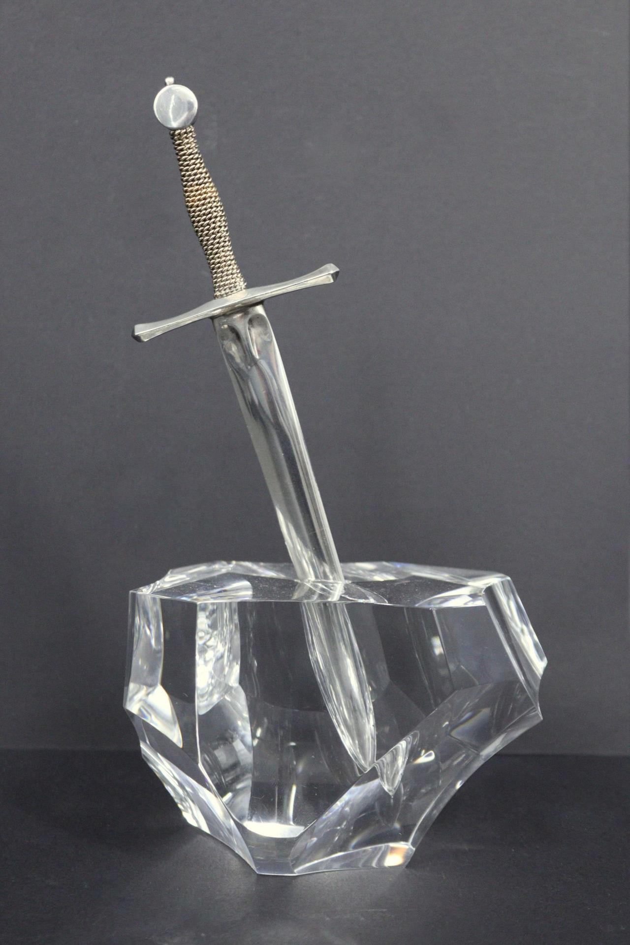 SILVER. STEUBEN EXCALIBUR SILVER