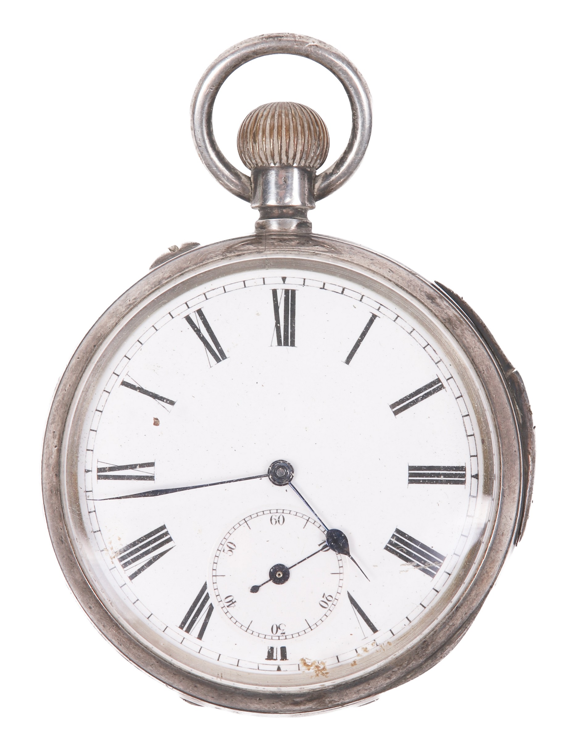 Silver Swiss repeater OF Pocket