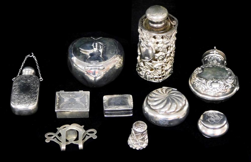 SILVER: TEN SMALL ACCESSORIES, MOST