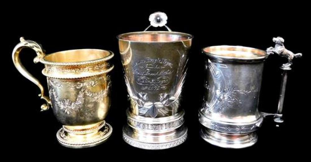 SILVER: THREE 19TH C. NEW YORK