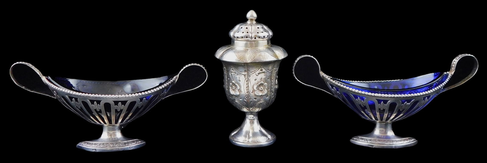 SILVER: THREE PIECES OF SILVER