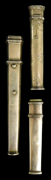 SILVER: THREE TESTED SILVER ET