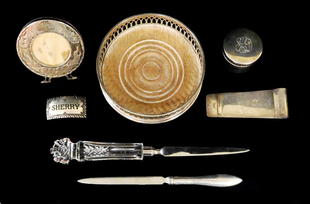 SILVER: TIFFANY & CO., WATERFORD,
