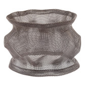 SILVER-TONE MESH BANGLE BRACEL