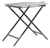 SILVER-TONE METAL BUTLER&#039;