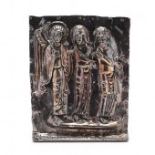 SILVER TONED RELIGIOUS SOUVENI