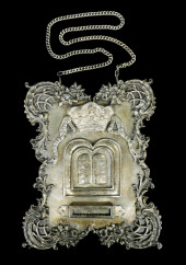SILVER: TORAH SHIELD/ BREAST P