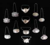 SILVER: TWELVE ASSORTED LIQUOR
