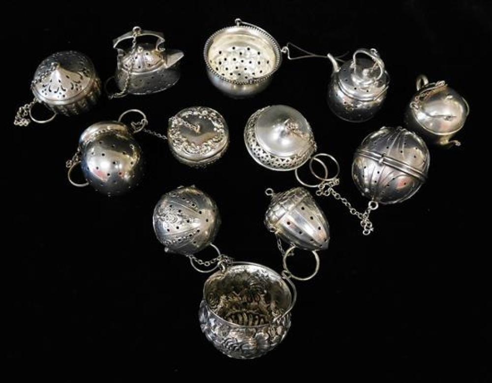 SILVER: TWELVE ASSORTED STERLING