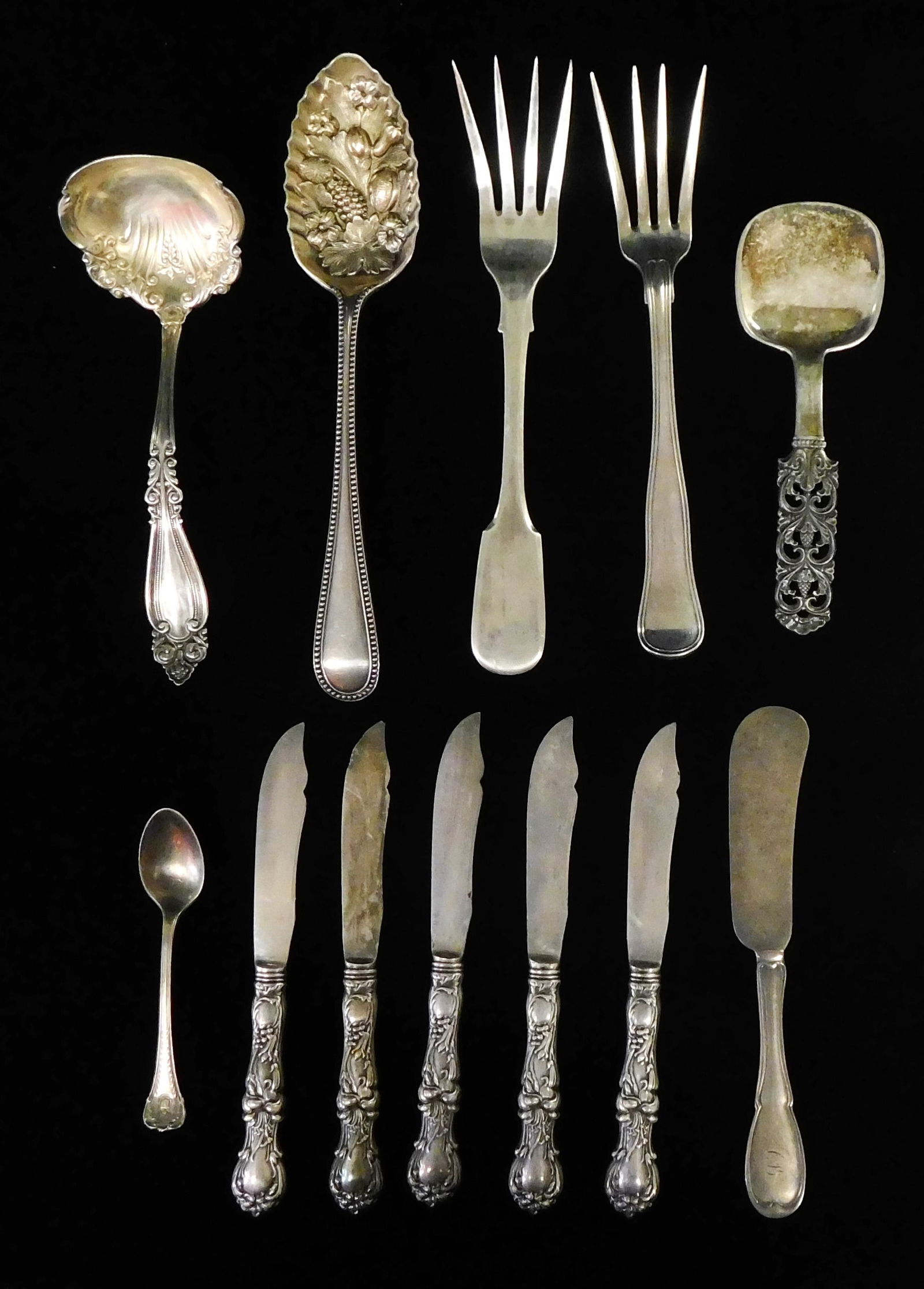 SILVER: TWELVE PIECES OF