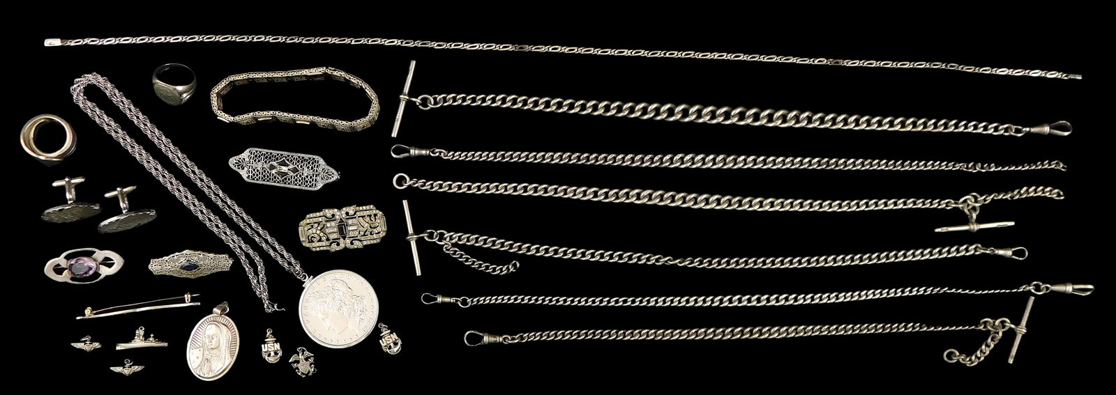 SILVER: TWENTY FOUR PIECES OF