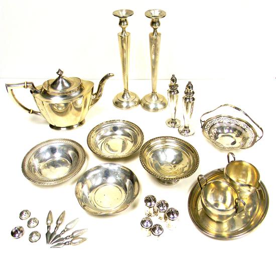 SILVER: Twenty seven pieces