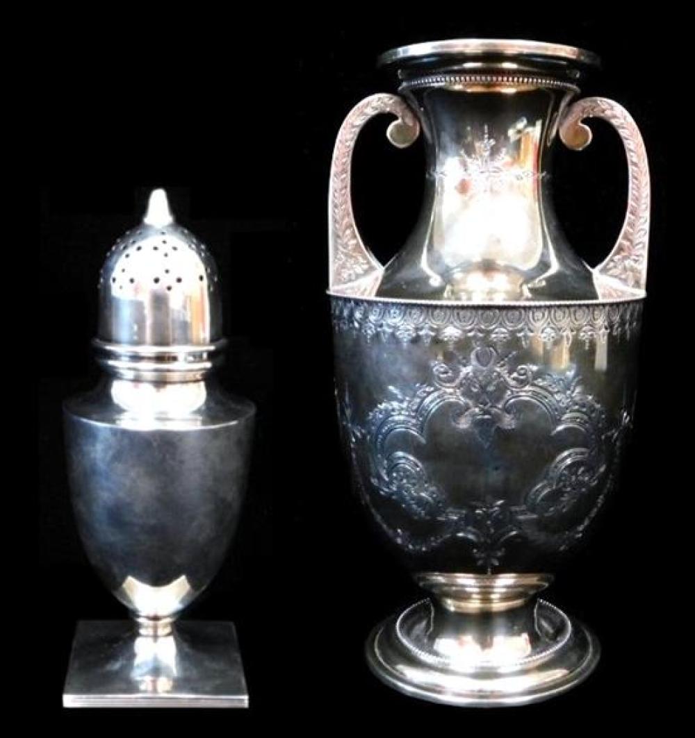 SILVER: TWO MID-19TH C. BOSTON