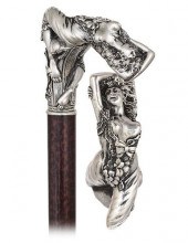 SILVER VENUS CANECa. 1890-Figu