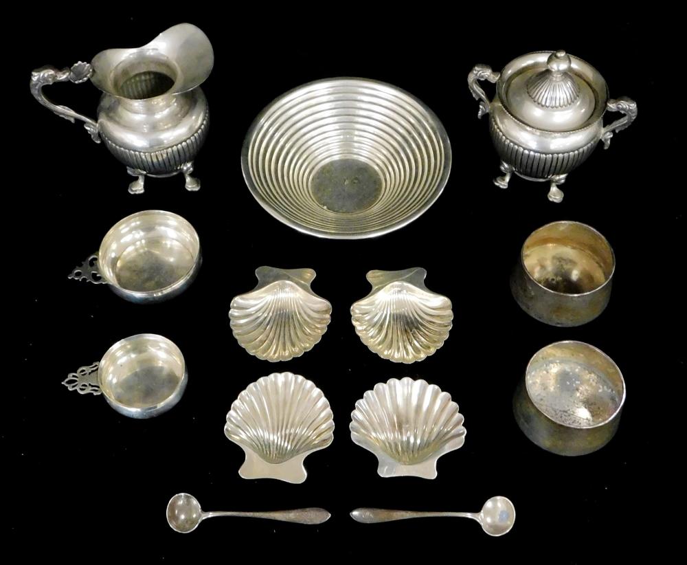 SILVER:10+ PIECES OF STERLING AND