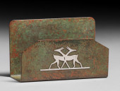 SILVERCREST #138 ART DECO DEER