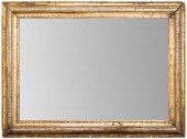 SILVERED AND GILT FRAMED MERCU