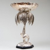 SILVERED METAL CENTERBOWL CAST