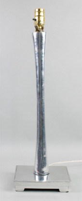 SILVERED METAL CONTEMPORARY TA