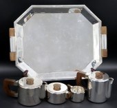SILVERPLATE. (4) PC. FRENCH CH
