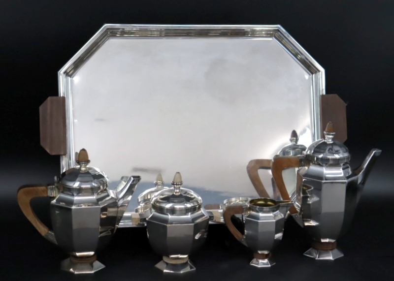 SILVERPLATE. (4) PC. FRENCH
