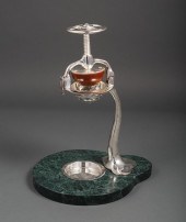 SILVERPLATE AND MARBLE CITRUS