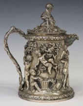 SILVERPLATE BACCHANAL PUTTI HA