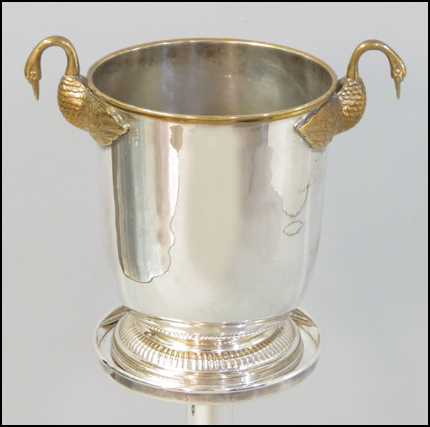 SILVERPLATE CHAMPAGNE BUCKET.