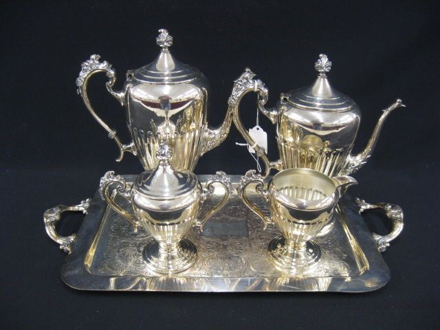 Silverplate Coffee Service includes