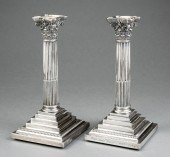 SILVERPLATE CORINTHIAN COLUMNA
