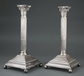 SILVERPLATE CORINTHIAN COLUMNA