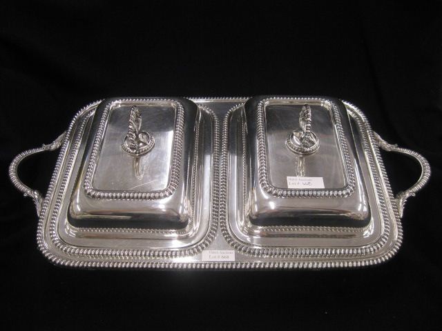 Silverplate Double Entree