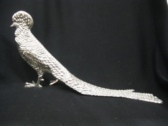 Silverplate Figurine of a