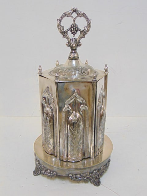 SILVERPLATE GOTHIC REVIVAL