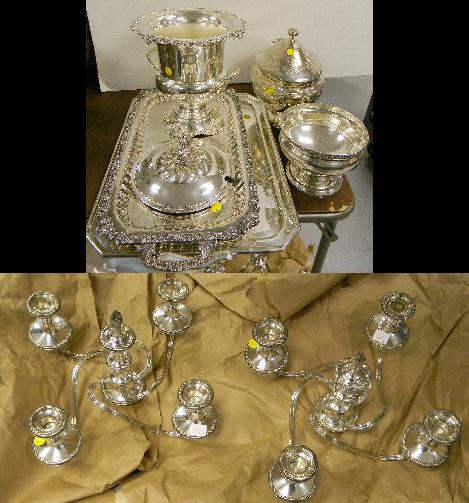 Silverplate including