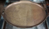 SILVERPLATE OVAL TWO-HANDLE WA