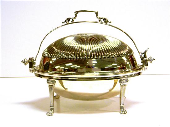 Silverplate revolving dome
