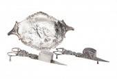 SILVERPLATE SCISSORS-FORM CAND