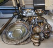 SILVERPLATE THREE-PIECE TEA SE