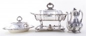 Silverplate warmer entree dish